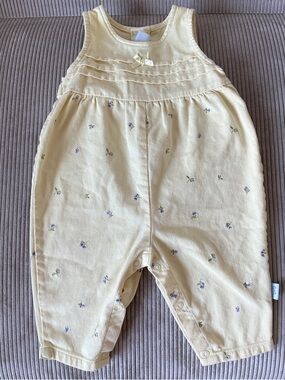 First Moments Yellow Baby Jumpsuit - Soft Pastel